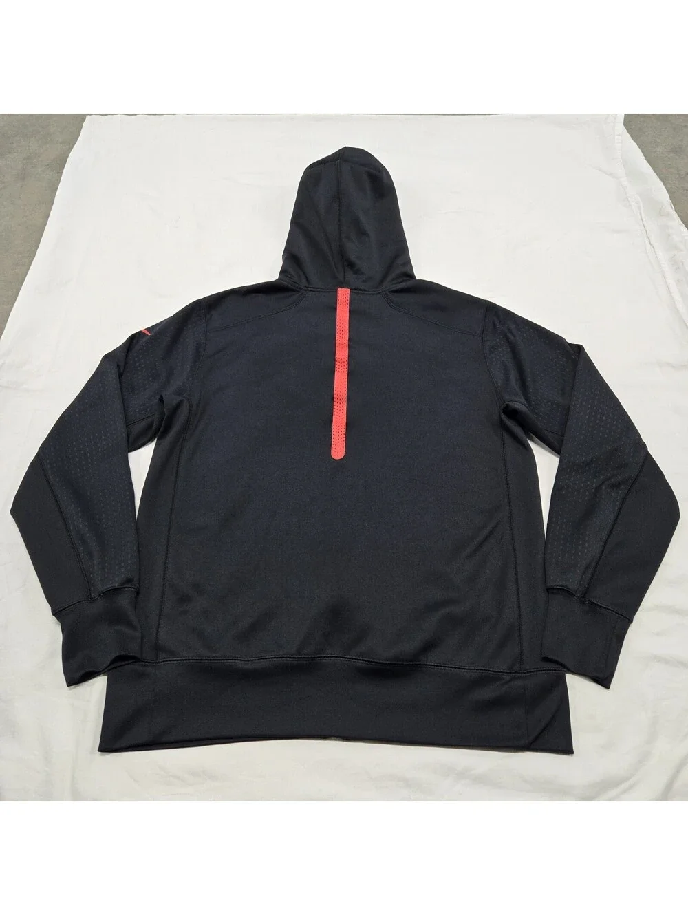 EUC Men's LARGE Nike Black Hockey Canada Performance Hoodie Full-Zip 707668-010